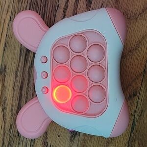 Pink and White Pop Fidget Game